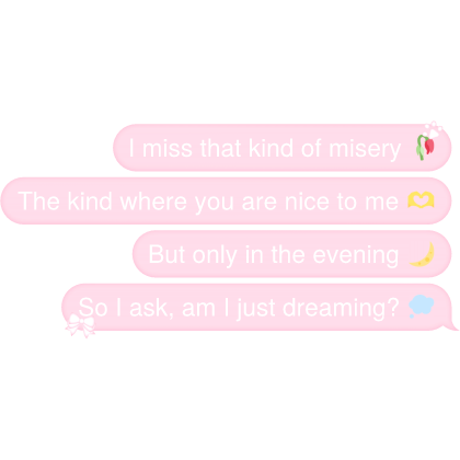 I miss that kind of misery 🥀 The kind where Text