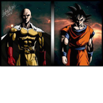 goku>saitama