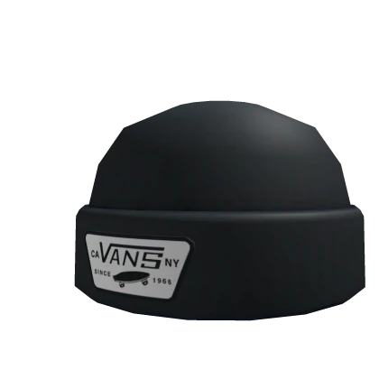 Vans Black Milford Beanie Roblox Item Rolimon s