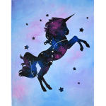 Galaxy Unicorn Fan Sqaud