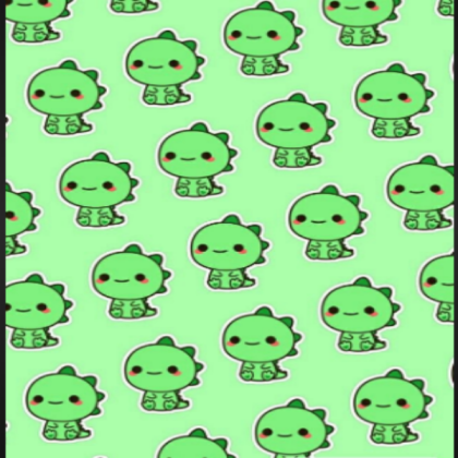 Pattern Kawaii Dinosaur Roblox decal