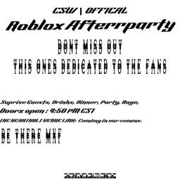 CSW | OFFICAL | CSW’s AFTERPARTY | THE HEARTHOLT  icon