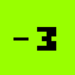 negative three
