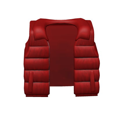 Red Puffer Vest 1.0 thumbnail