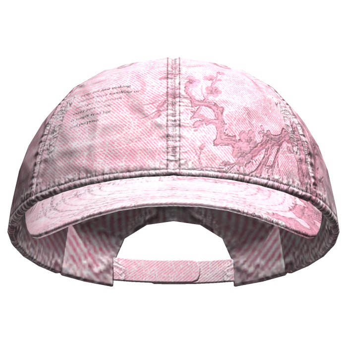 Sakura Blossom Skater Cap Pink