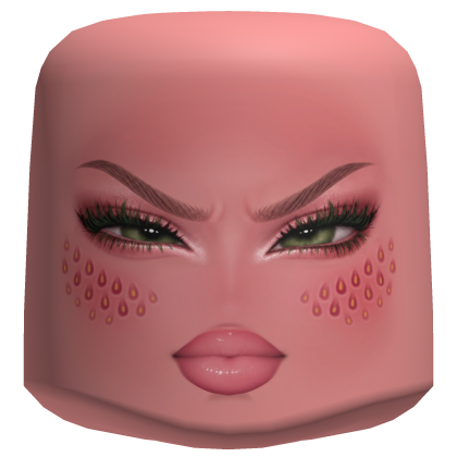 Strawberry Glare Baddie Makeup