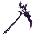  Indigo Deathspire Scythe