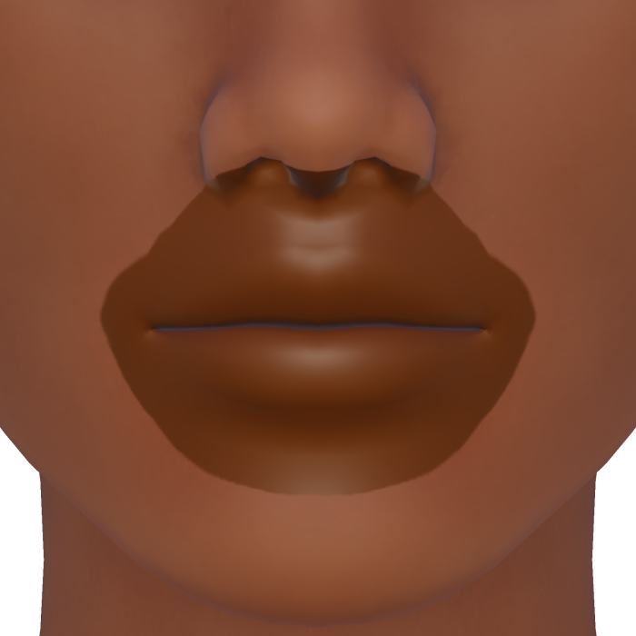 Mouthless Dark Brown Cover Foundation Base Hide 