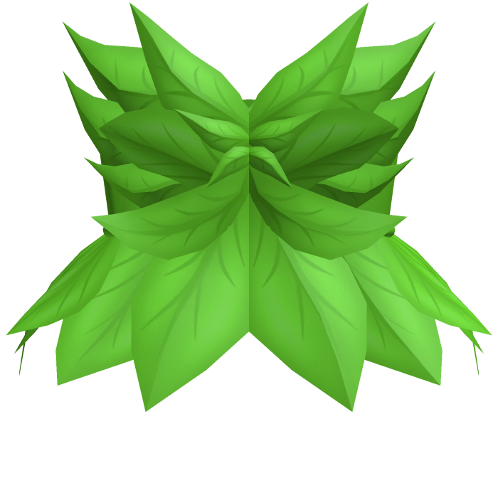 3.0 Green Petal Leaf Dress
