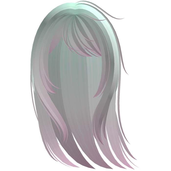 cute wispy hair with windblown bangs