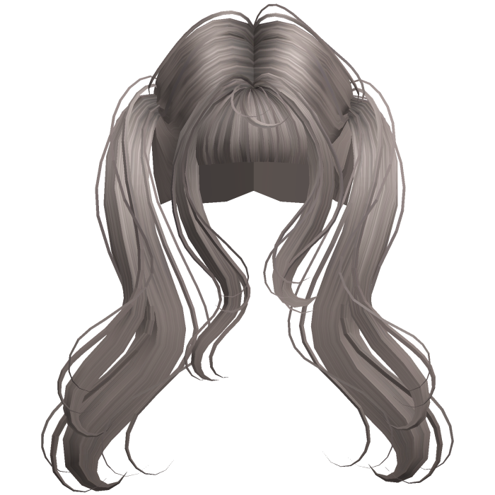 Ash Cute Flowy High Pigtails