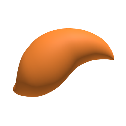 Orange Fluffy Cat Tail