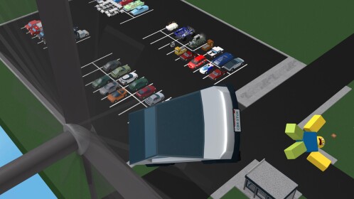 Drive Cars into a Giant Fan!