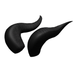 black horns
