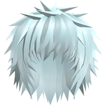 Pastel Blue Spiky Emo Vkei Anime Boy Hair Roblox item