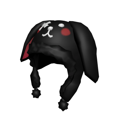 Black Lovely Bunny Hat