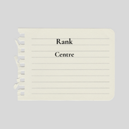 Rank Centre I