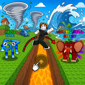 [🌪️] NEW! JUMP THE DISASTERS TO BRAINROTS