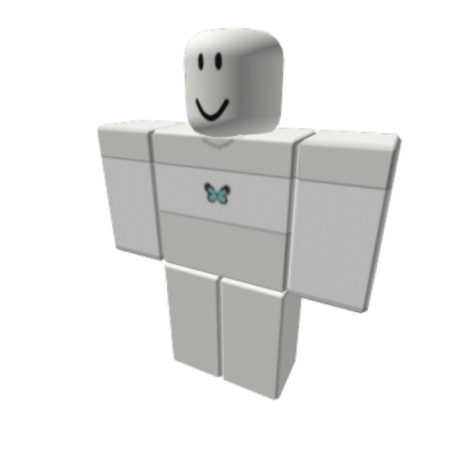 {💙} Butterfly Top ### Cute Vintage Aesthetic Roblox decal