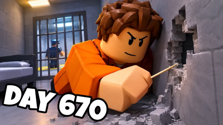 Escape Prison with a Toothpick on Roblox, screenshot 2