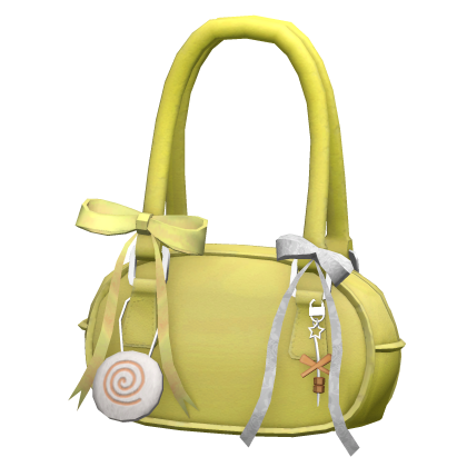 [NEW 🚨] Yellow Kawaii Sushi Purse with Cute Bow