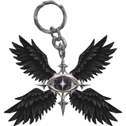 Biblically Accurate Angel Keychain