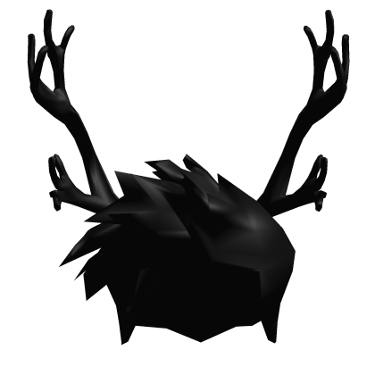 Black Hair Antlers For Beautiful People