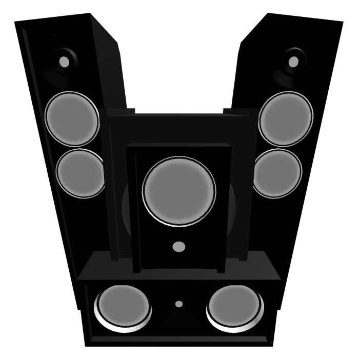 White First Boombox Titan Head v2