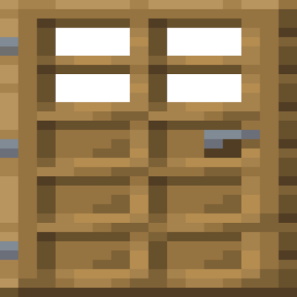 Minecraft textures: Oak Door Roblox decal