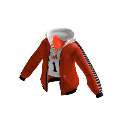 adidas Orange White Black Crop And Jacket Roblox