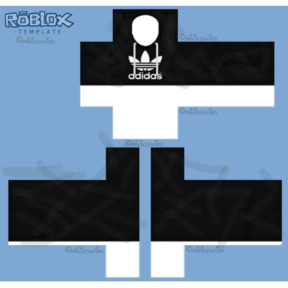 Black Adidas Hoodie Roblox decal