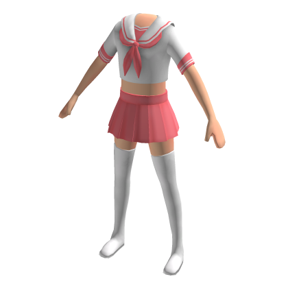Pink Anime Uniform Costume