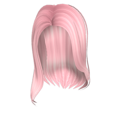 pink hair Roblox decal