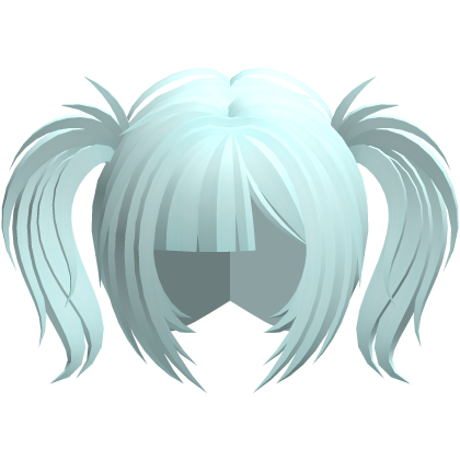 emo vkei moe scene ponytails teal