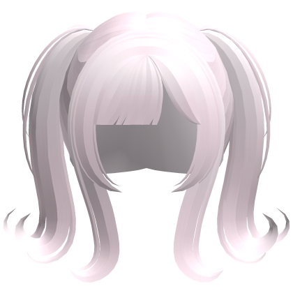 shy jirai kei soft swirly pigtails