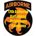 17th Airborne: Battalions, Regiments & Company's