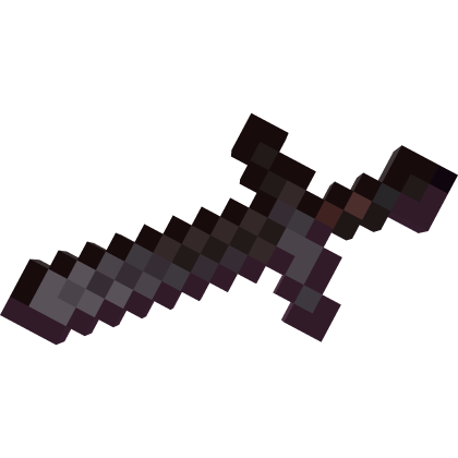 8-bit Netherite Sword