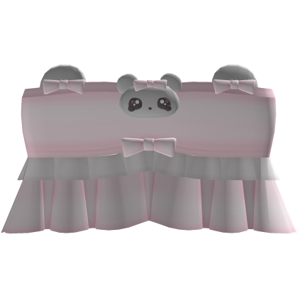 ♡ kawaii mouse ruffled pink top