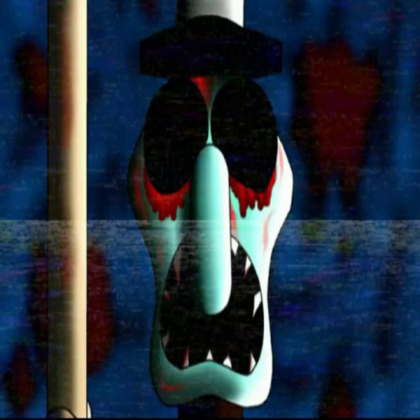 creepy squidward is coming Roblox decal