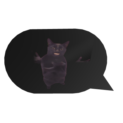 [Animated] Clapping Cat Bubble