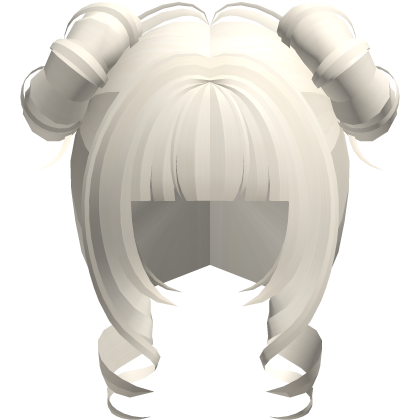 curly cutecore moe princess buns blonde