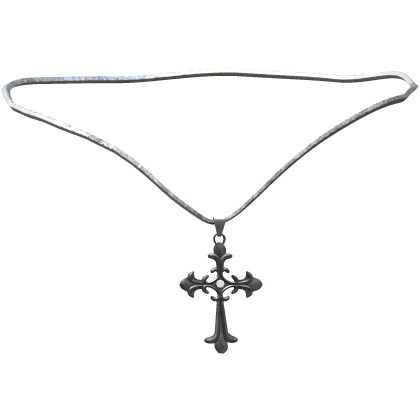 Silver Chrome Cross Chain 3.0