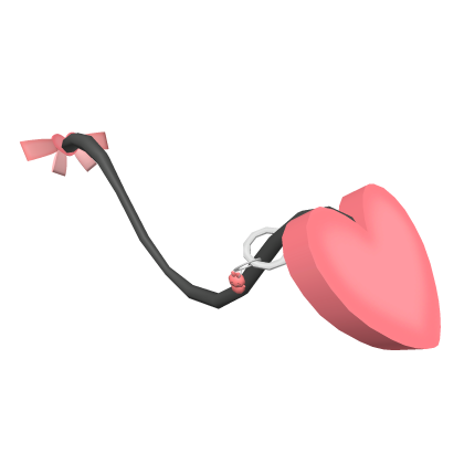 🎃  Cute imp tail w red Usagi Chiikawa keychain thumbnail
