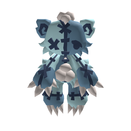 Haunted teddy (blue) Roblox item