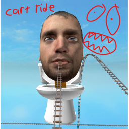 Cart Ride Into skibi toilet