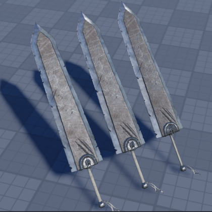 Fantasy Greatsword - Game Ready | PBR