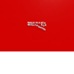Walk in a Red Box WITH FRIENDS! Update 2