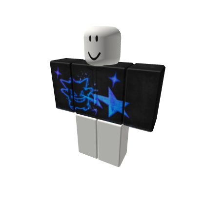 Blue-Gengar-star-hoodie-halloween