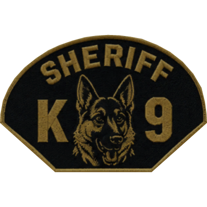 BLF™ Patch - Generic Sheriff K9 [RIGHT]