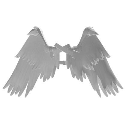 (NEW) Pure White Icarus Wings Addon (PBR) Roblox item